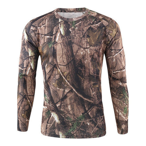 Long Sleeve T-shirt Outdoor Camouflage T-shirt